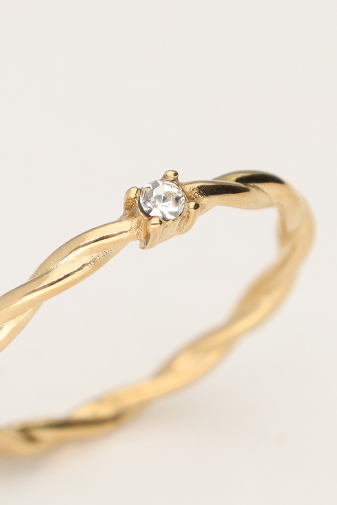 MY Single Ice Cube Ring Maat 18