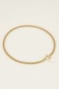 MY Schakelketting Zoetwaterparels