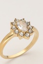 MY Vintage Ring Transparante Strass