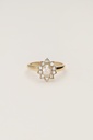MY Vintage Ring Transparante Strass
