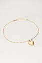 MY Vintage Schakelketting Hart Medaillon