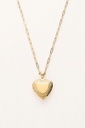 MY Vintage Schakelketting Hart Medaillon