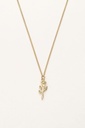 MY Vintage Ketting Platte Roos