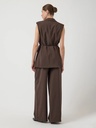 Waistcoat Shimma Chocolate Brown