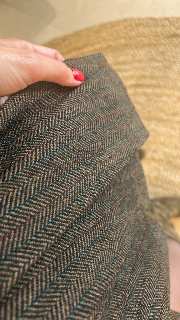 Skort Chevron Brown