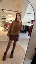 Striped Shirt Burgundy/Olive