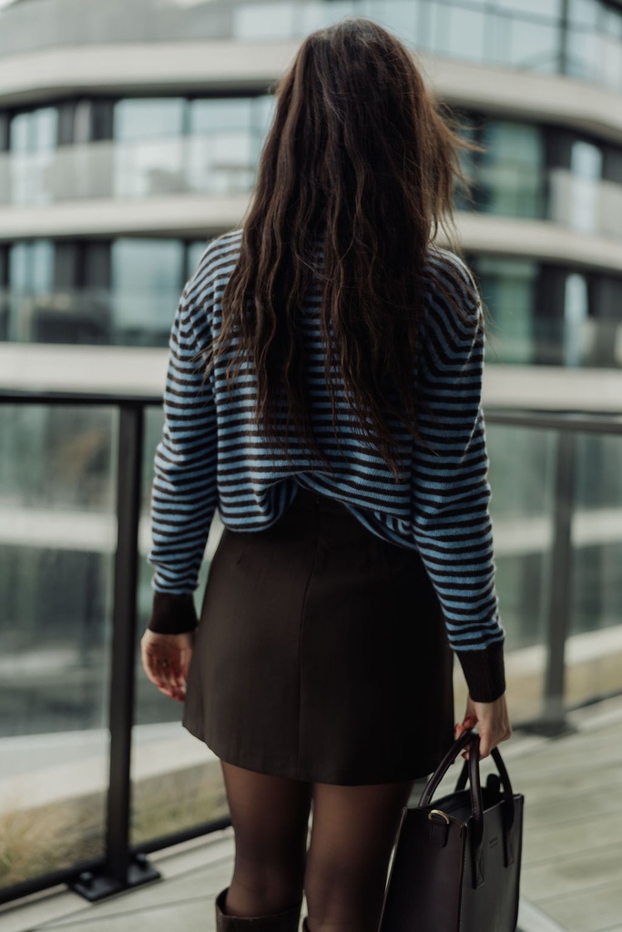 Kiara Mini Skort Brown