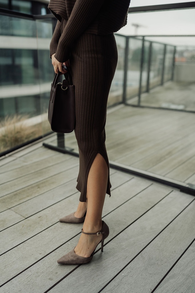 Knit Set Camille Chocolat