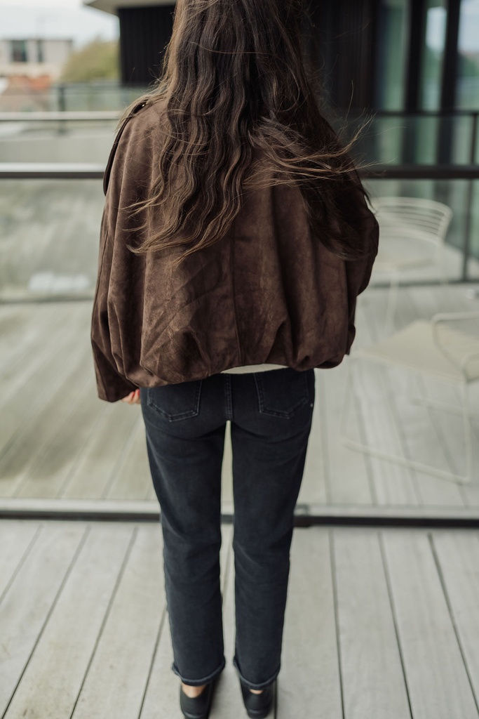 Bomber Carla Chocolate