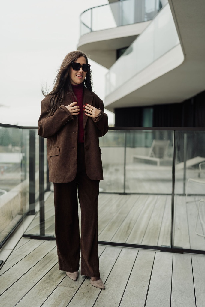 Pants Corduroy Coffee