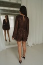 Playsuit Sequins Brown