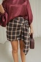Wrap Skirt Checkered