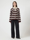 Polo Knit Isabel Chocolate Brown