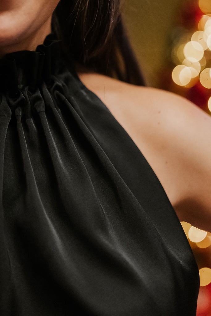 Halter Top Saar Black