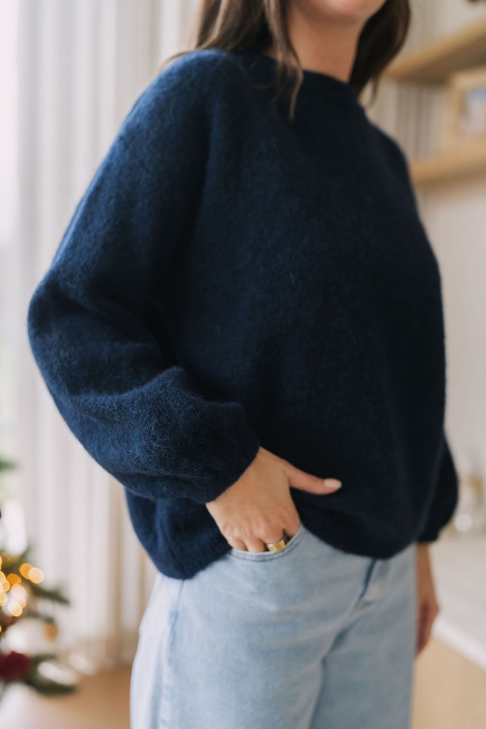 Alora Knit Navy