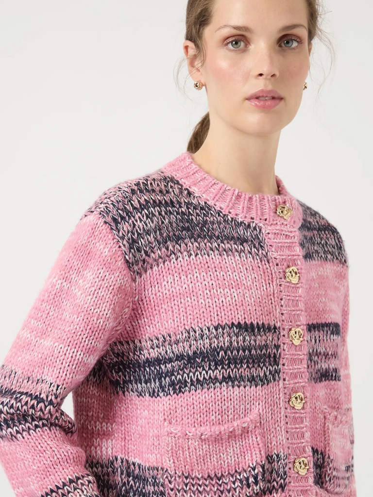Knit Cardigan Mayla Moonlite Mauve
