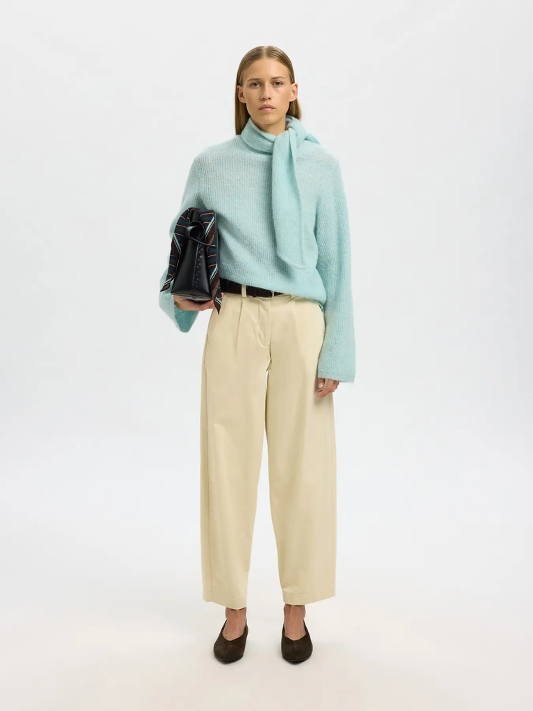 Bow Knit Lulu Blue Glow