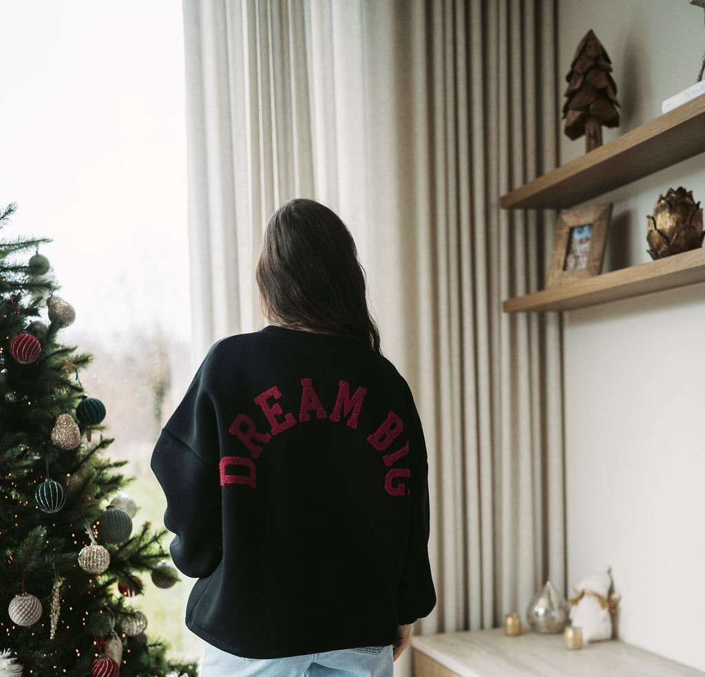 Sweater Dream Big Black