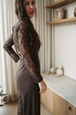 Jumpsuit Lace Brown