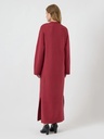 Long Knit Dress Elma Tibetan Red