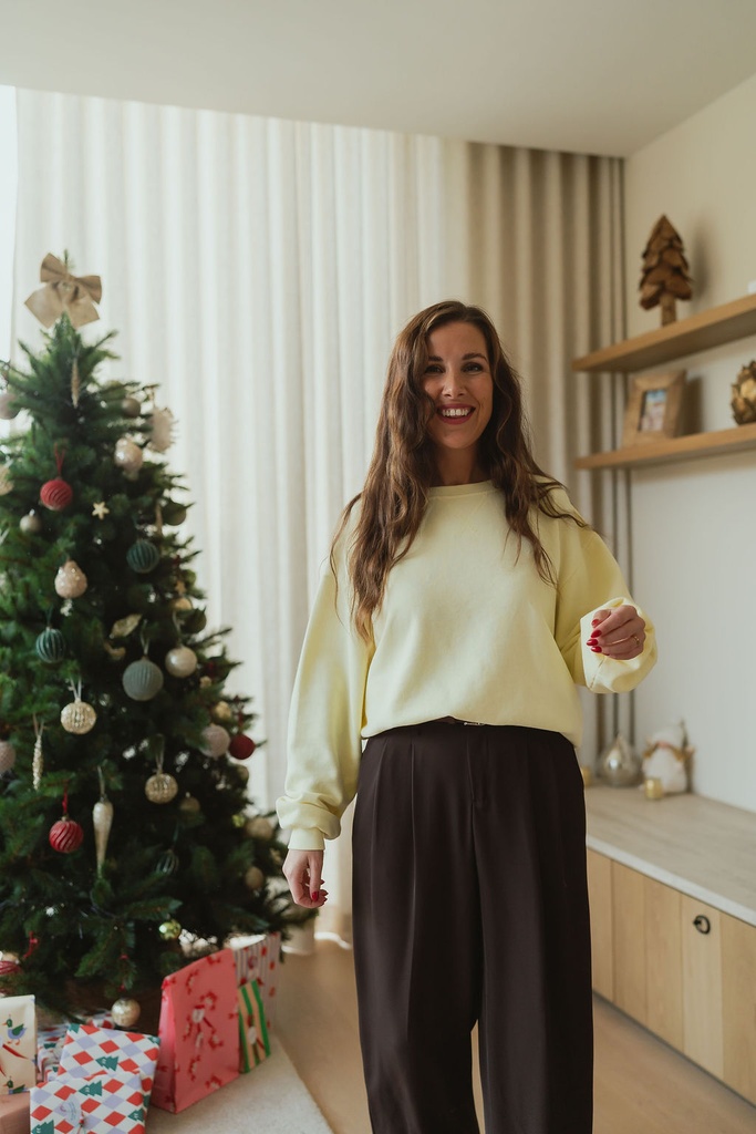 Sweater Abby Pastel Yellow