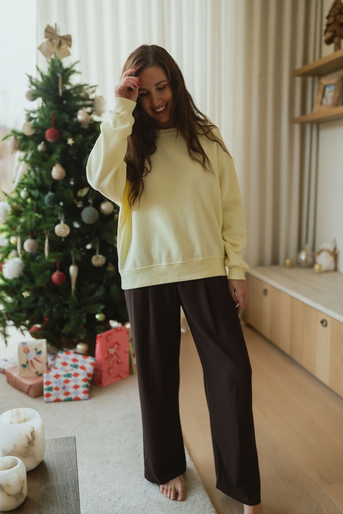 Sweater Abby Pastel Yellow