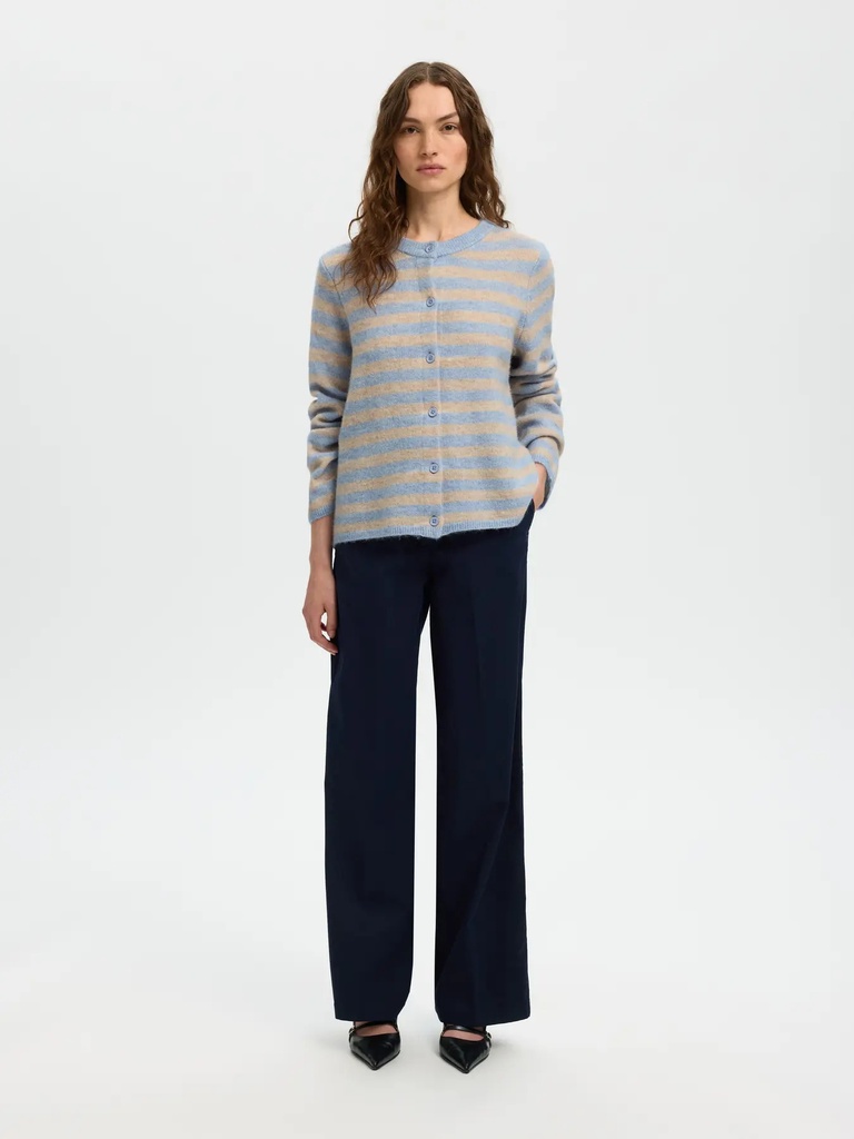 Knit Cardigan Lulu New Cashmere Blue