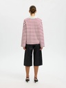 Stripe Collar Top Wada Anemone