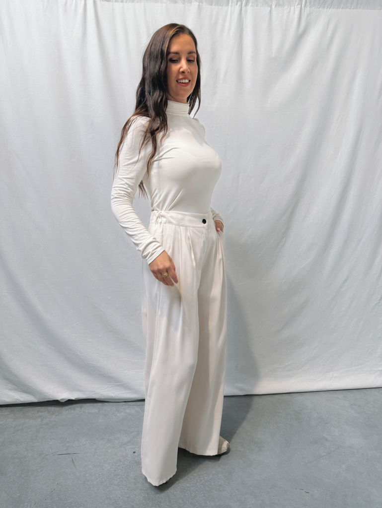 Rosie Pants Ecru