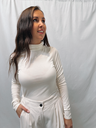 Lou High Neck Top Panna