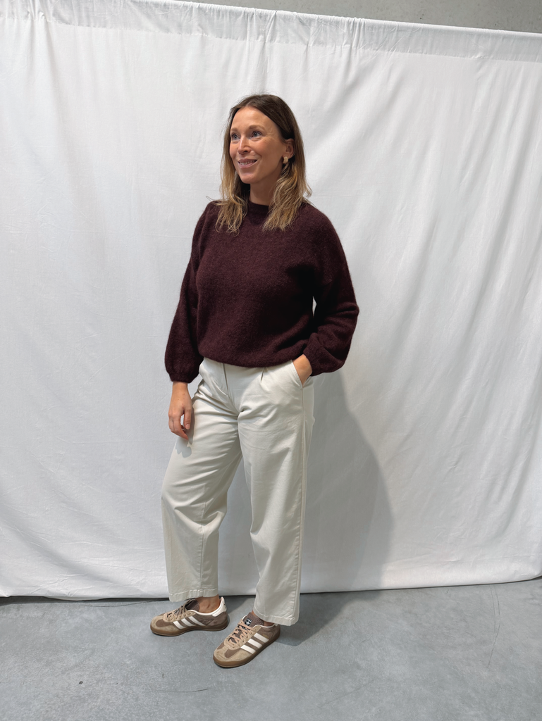 Alora Knit Aubergine