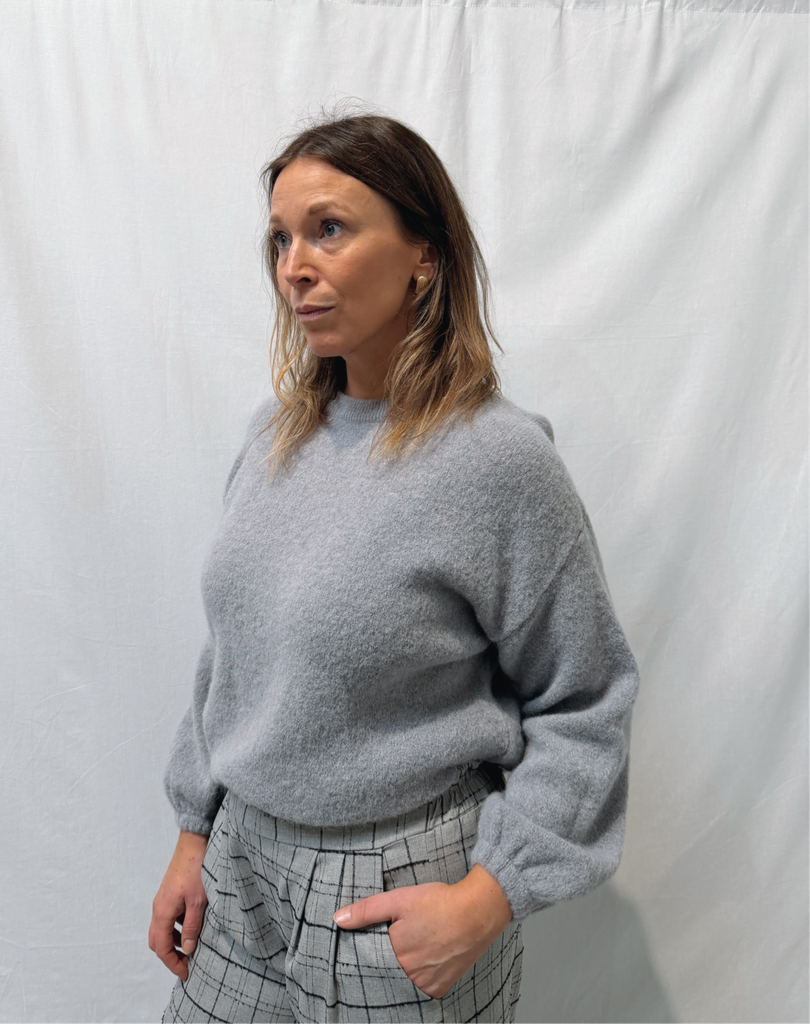 Alora Knit Grey Melange