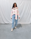 Striped Knit Lena Beige/pink
