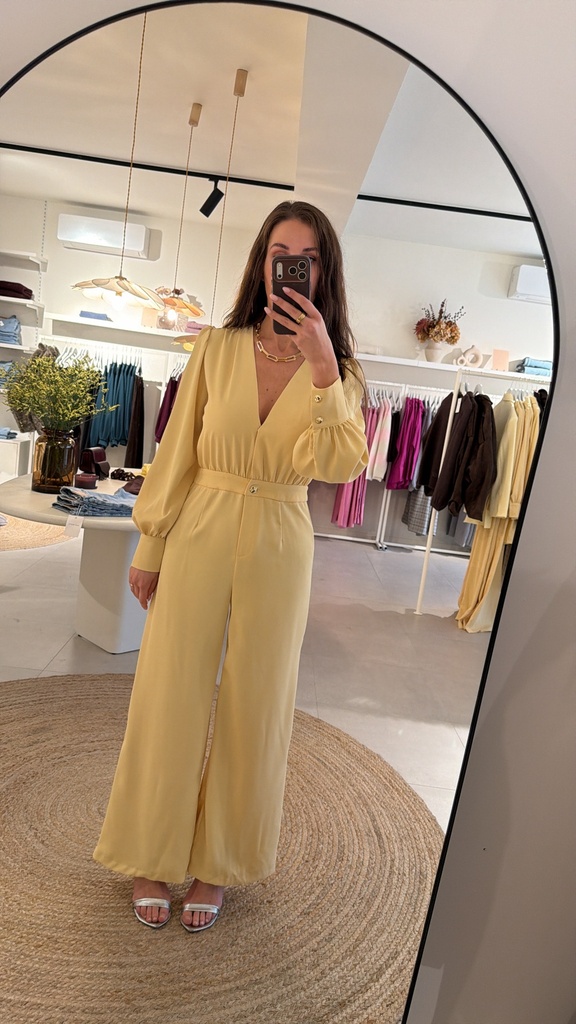 Jumpsuit Butter Yellow