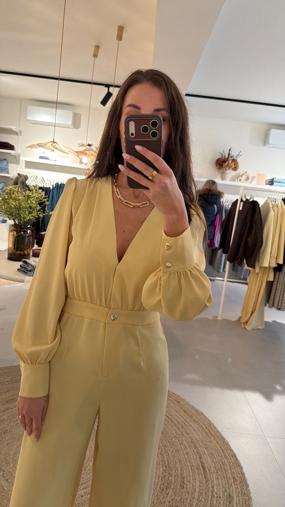 Jumpsuit Butter Yellow