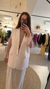 Open Back Vest Pastel Pink