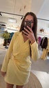 Short Dress Butter Yellow