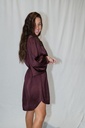 Short Shirt Dress Lima Grape