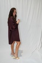 Short Shirt Dress Lima Grape