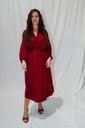 Long Shirt Dress Lima Burgundy