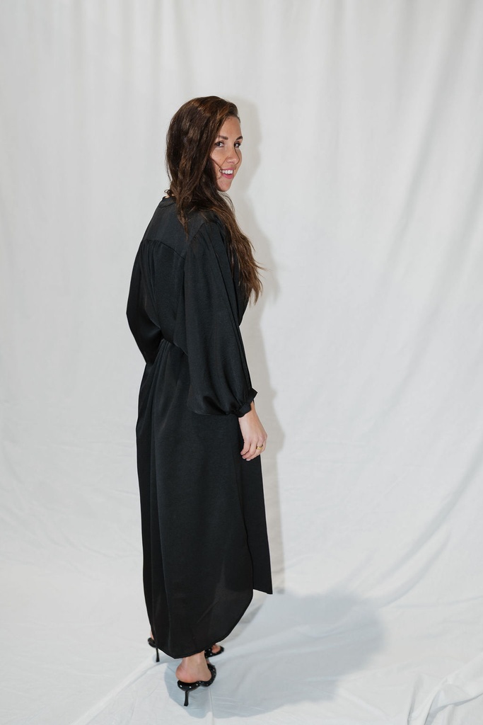 Long Shirt Dress Lima Black