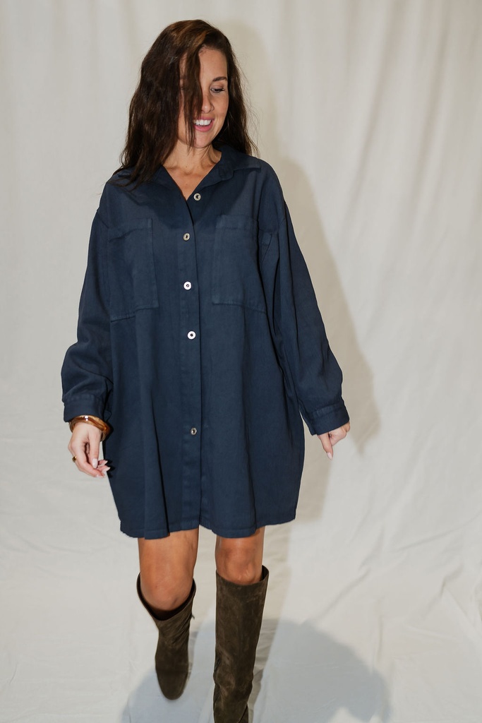Denim Dress Ivy Navy