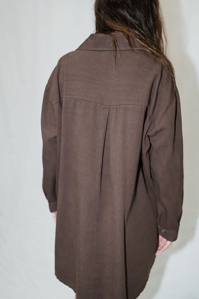 Denim Dress Ivy Chocolate