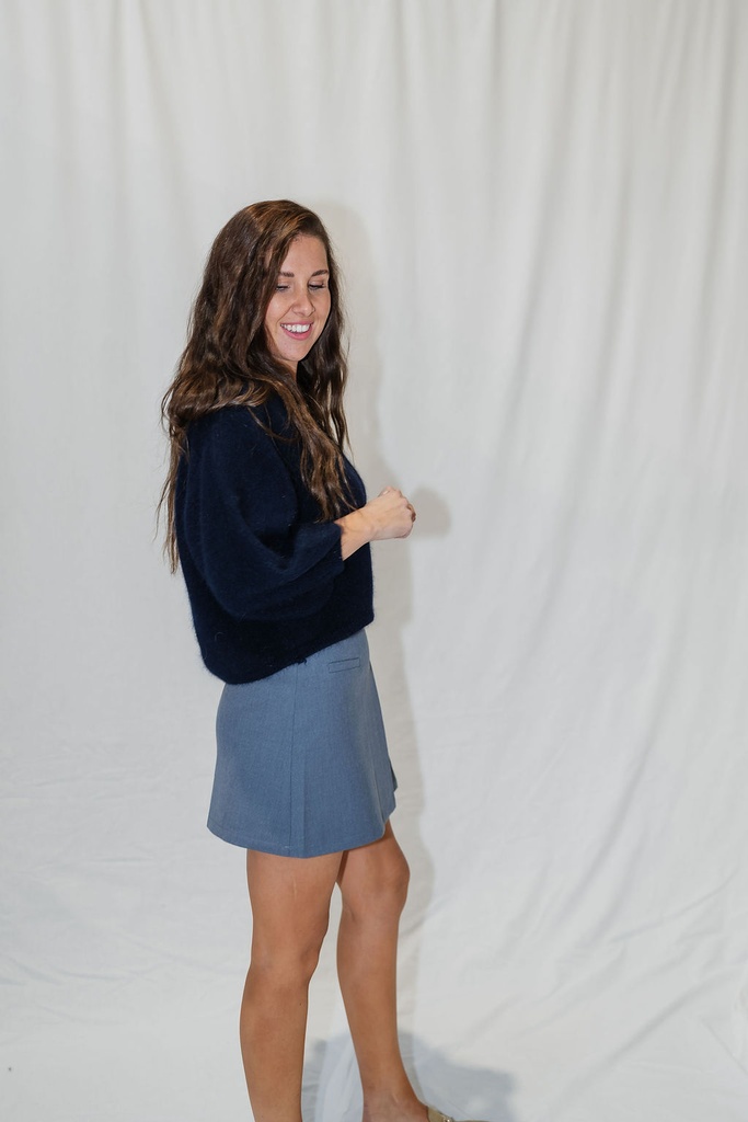 Knit Cardigan Amaya Navy