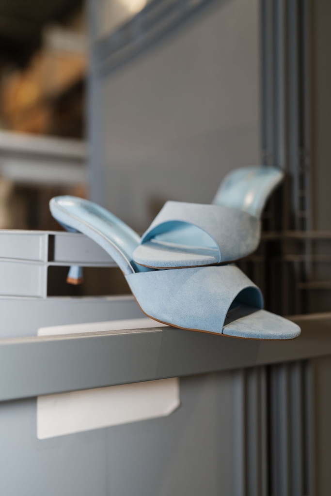 Slip On Sandal Light Blue