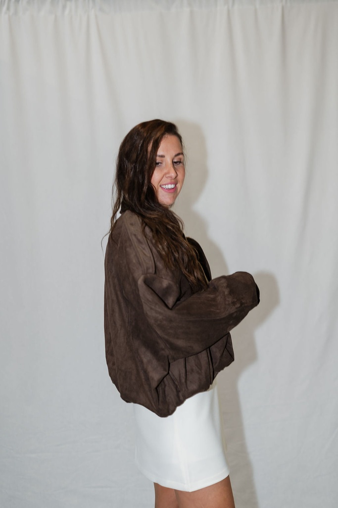 Bomber Carla Chocolate