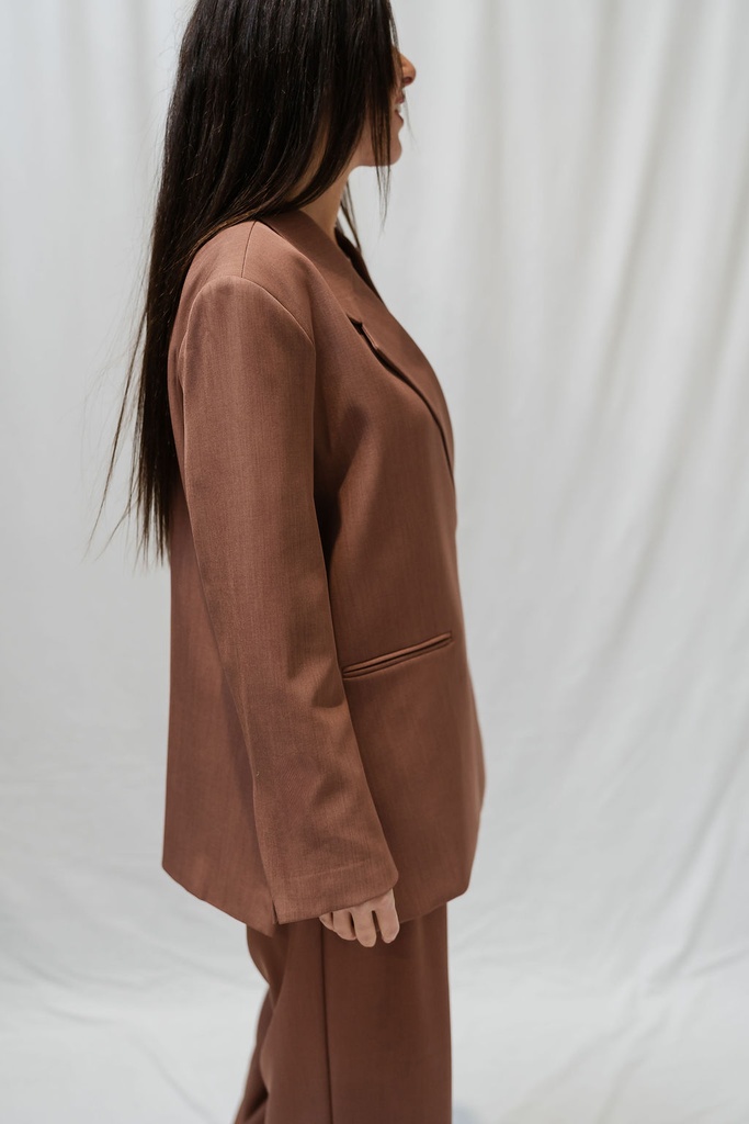 Oversized Blazer Mocha