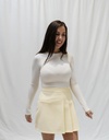 Kiara Mini Skort Pastel Yellow