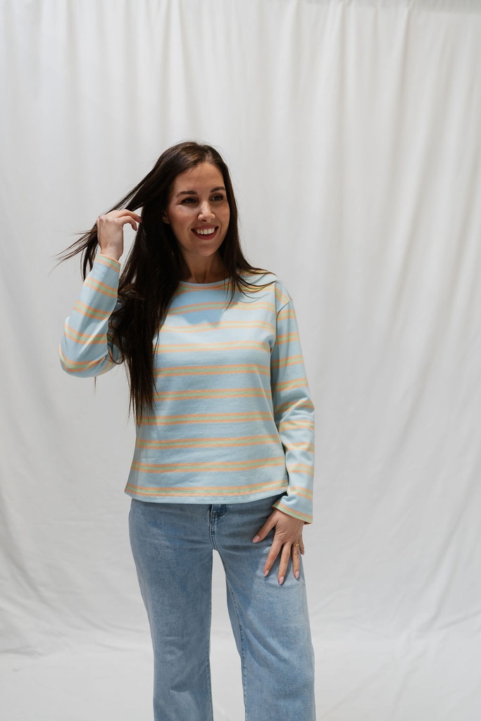 Striped Shirt Celestine Lightblue
