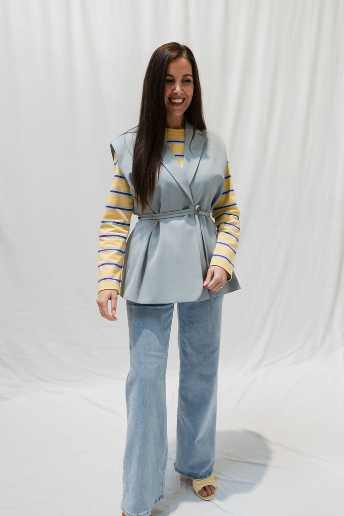 Striped Shirt Celestine Yellow